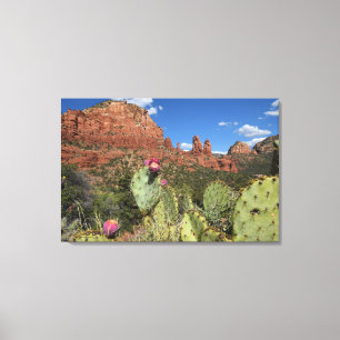 Toile Vue des buttes jumelles   Sedona, Arizona