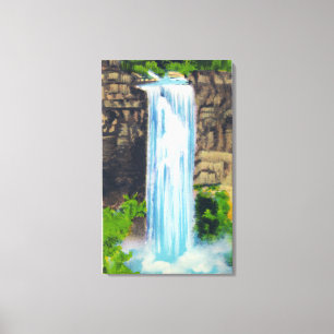 Toile Vue des chutes Taughannock