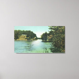 Toile Vue des îles
