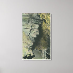 Toile Vue des sorcières des Grottes