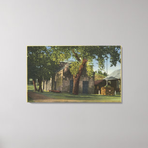 Toile Vue du bureau de l'Express Adams