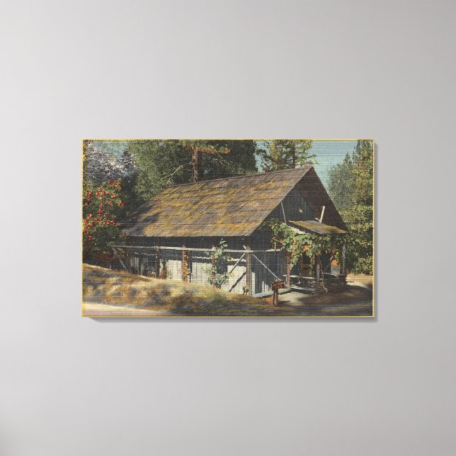 Toile Vue du Cabine James W. Marshall (Recto)