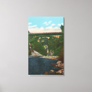 Toile Vue du pont des USA Hwy, itinéraire 9