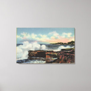 Toile Vue d'un briseur sur la commande occidentale de