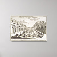 Vue d'un jardin fleuri près de Vienne, de 'Vorstel