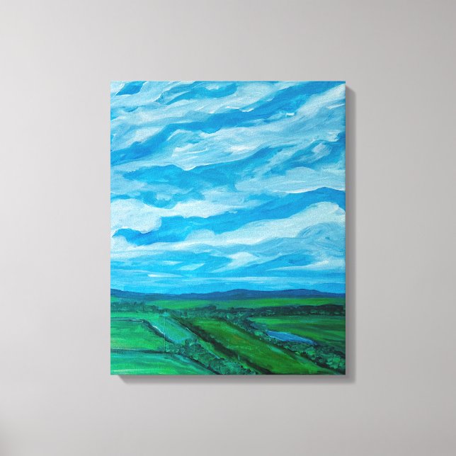 TOILE VUE ÉTÉ (Recto)