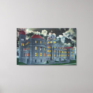 Toile Vue extérieure de bâtiment saint d'académie de