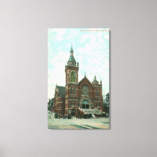 Toile Vue extérieure de la cathédrale St. Mary's