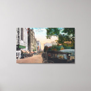 Toile Vue extérieure de l'Auditorium Theatre le 5e