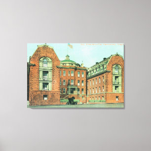 Toile Vue extérieure de l'hôpital de Hahnemann