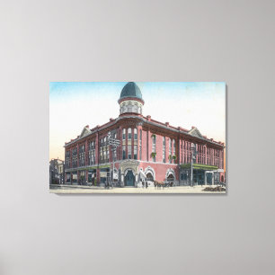 Toile Vue extérieure de l'hôtel Stewart