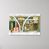 Vue extérieure de Ye Olde Curio Shop, Baleine
