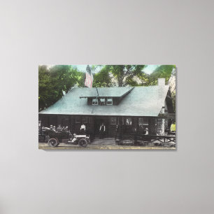 Toile Vue extérieure du Club House