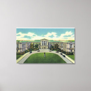 Toile Vue extérieure du Musée des Beaux-Arts # 2