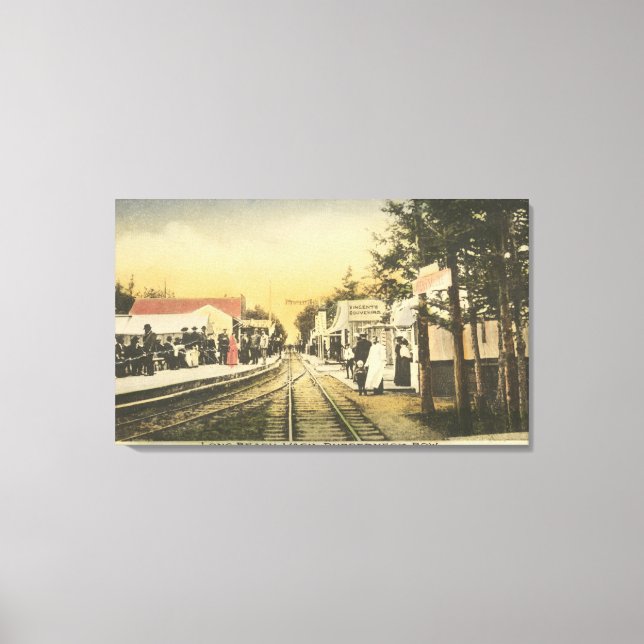 Toile Vue ferroviaire de ligne Rubberneck (Recto)