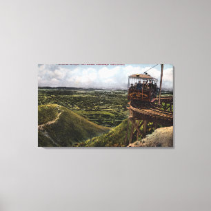 Toile Vue ferroviaire Pacifique de pont circulaire