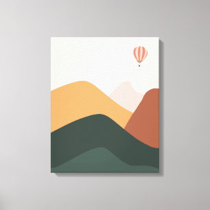 Toile Vue panoramique du ballon