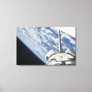 Toile Vue partielle d'effort de navette spatiale