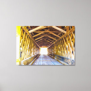 Toile Vue Pont couvert