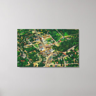 Toile Vue Skyliner en direction sud sur Ashland, OR