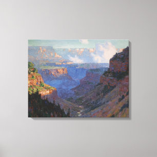 Toile Vue sur le Grand Canyon (par E.H. Potthast)