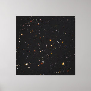 Toile Vue ultra profonde de champ de Hubble de 10.000