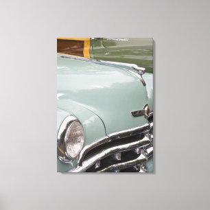 Toile WA, Seattle, automobile américaine classique. 3