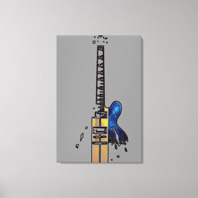 Toile Waccna de guitare 4 24x36 (60x90cm) (Recto)