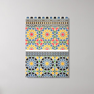 Toile Wall tiles from the mihrab of the Mosque of Cheykh