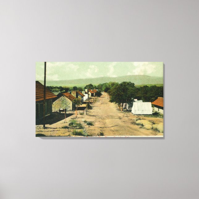 Toile Warners Hot Springs ViewSan Diego County, CA (Recto)