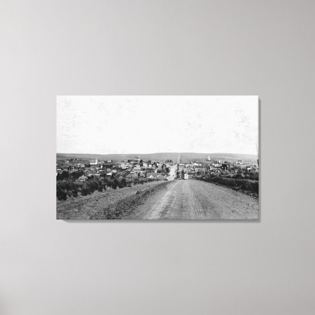 Toile Wasco, Oregon Oiseaux Vue oeil photo (Recto)