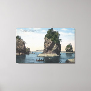 Toile Washington - vue de flatterie et de Tatoosh de cap