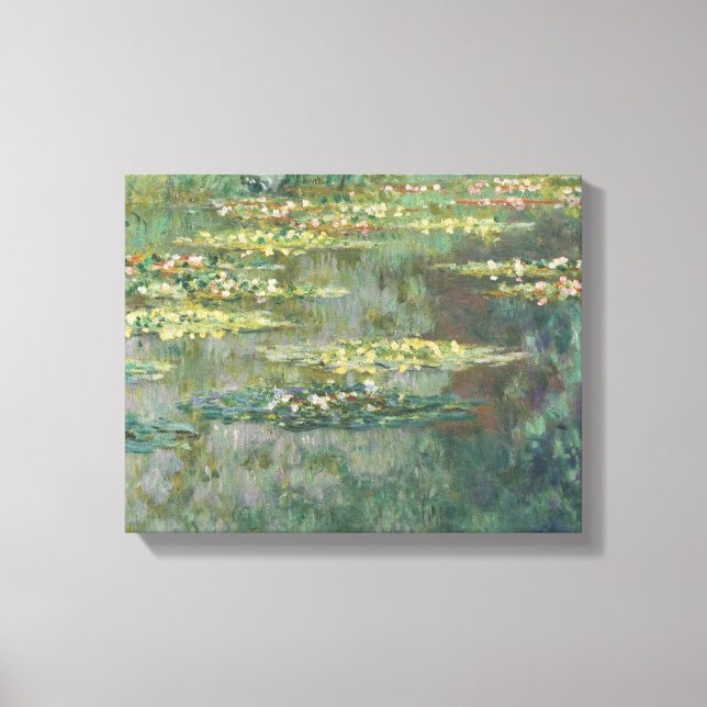 Toile Water Lily Pond Claude Monet (Recto)