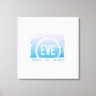 Toile WATERCOLOR PASSION Bat mitzvah Invitation