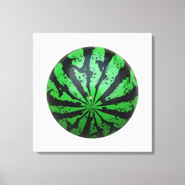 Toile Watermelon Football / Soccer Ball (Recto)