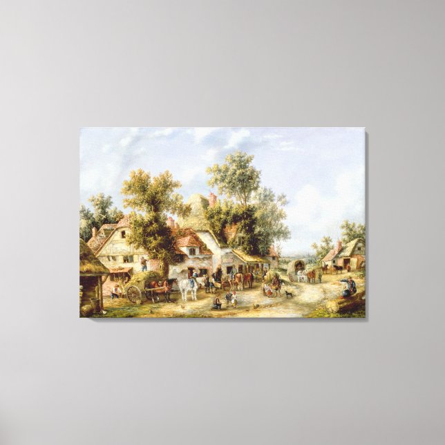Toile Wayside Inn (Recto)