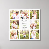 We Love You Mom Photo Collage