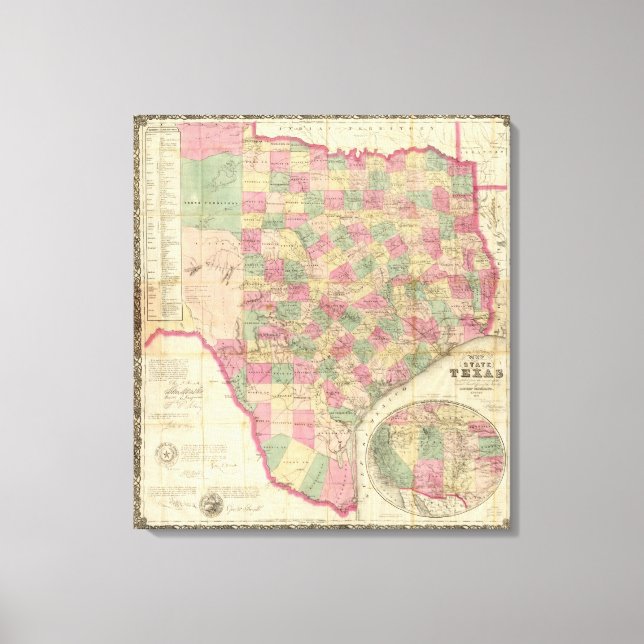 Toile Western Texas (Recto)