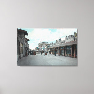 Toile Western View from the PikeLong Beach, CA