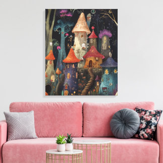 Toile Whimsy-Enchanted-Forest