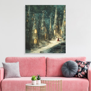 Toile Whimsy-Enchanted-Forest