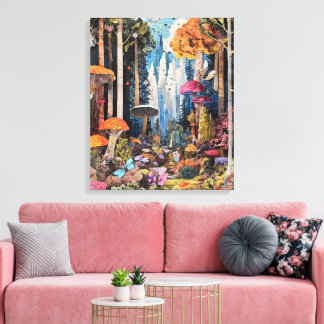 Toile Whimsy-Enchanted-Forest