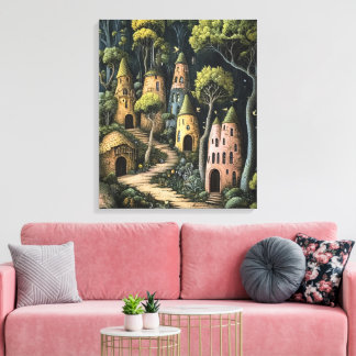 Toile Whimsy-Enchanted-Forest