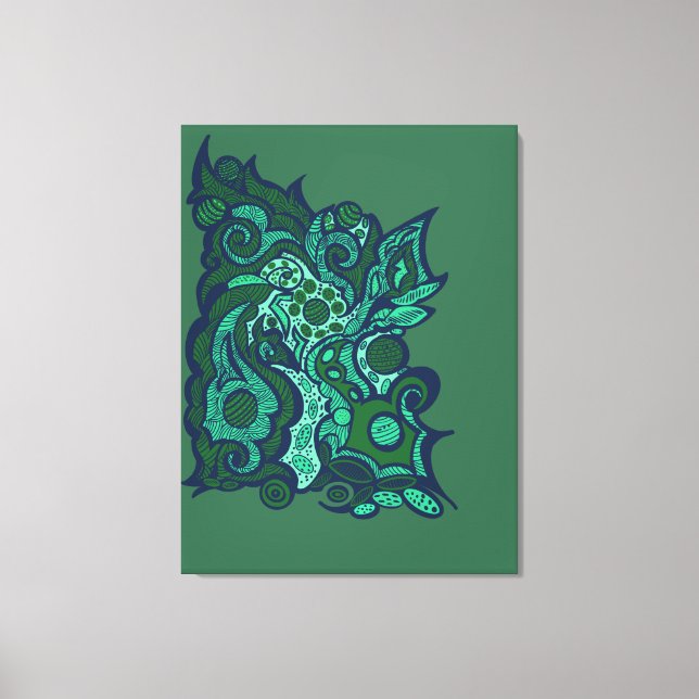 Toile Whispers of Nature (Recto)