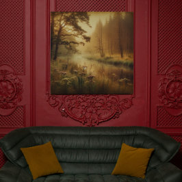 Toile Whispers of the Willow River – Canvas Art