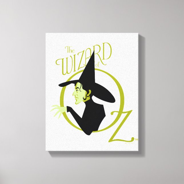 Toile Wicked Witch™ L'Assistant Du Logo Oz™ (Recto)