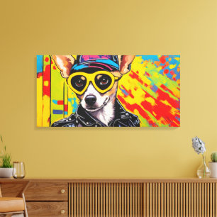 TOILE WILD ONE-CHIHUAHUA 2