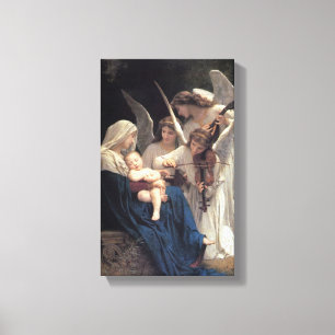 Toile William-Adolphe Bouguereau - chanson des anges
