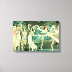 Toile William Blake Midsummer Night Imprimer