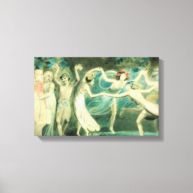 Toile William Blake Midsummer Night Imprimer (Recto)